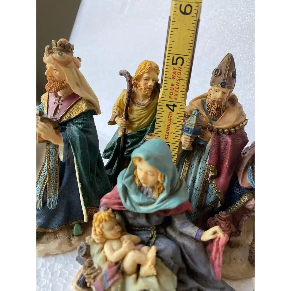 Holiday Workshop Vintage Christmas Nativity Scene 1996 Collector Edition